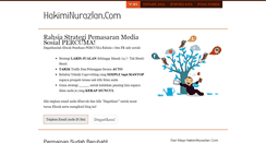 Desktop Screenshot of hakiminurazlan.com